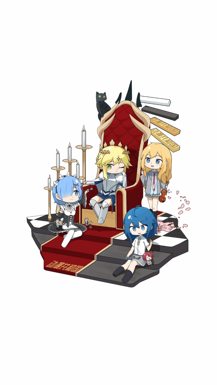 动漫共和国品牌角色插画